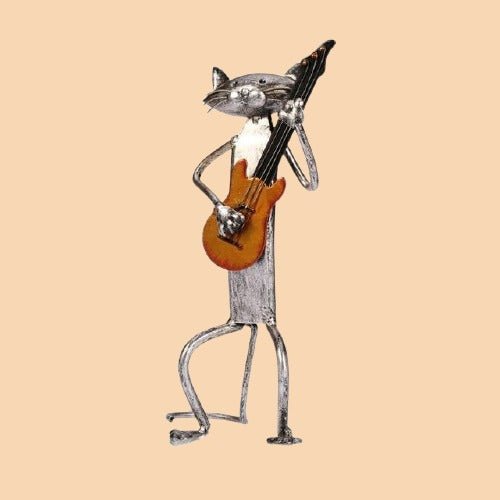 A Playing Guitar Singing Cat - CatX Fiesta