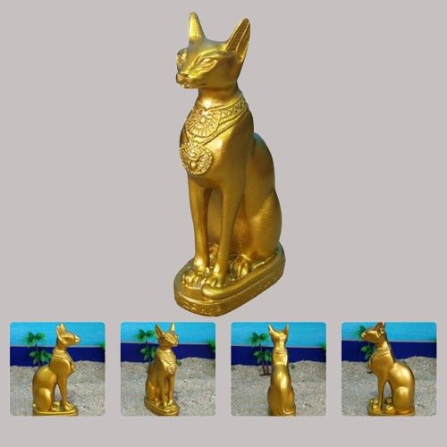 Cat Egyptian Bastet Sculpture - CatX Fiesta