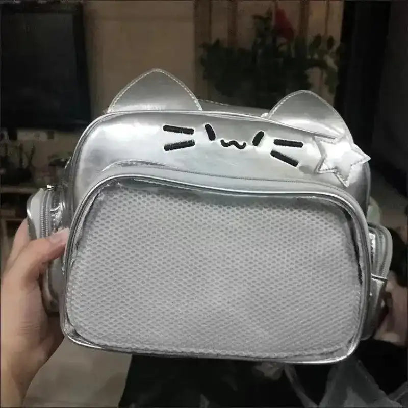 Lolita Cute Cat Transparent Backpack - CatX Fiesta
