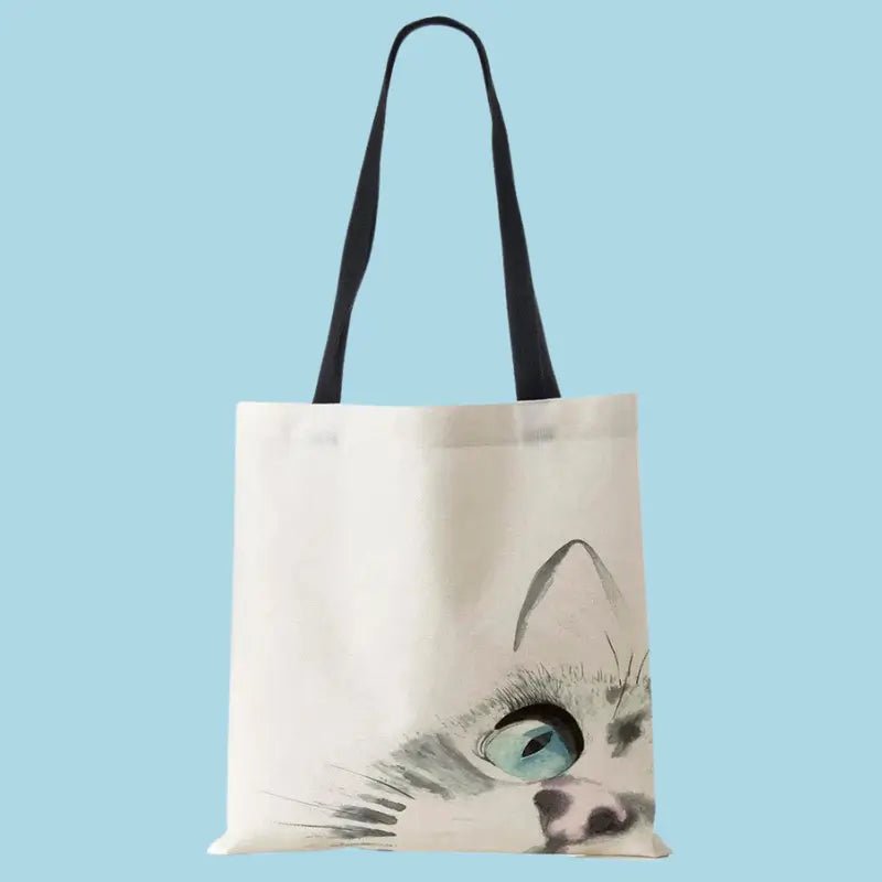 Watercolor Cat Shopping Bag - CatX Fiesta